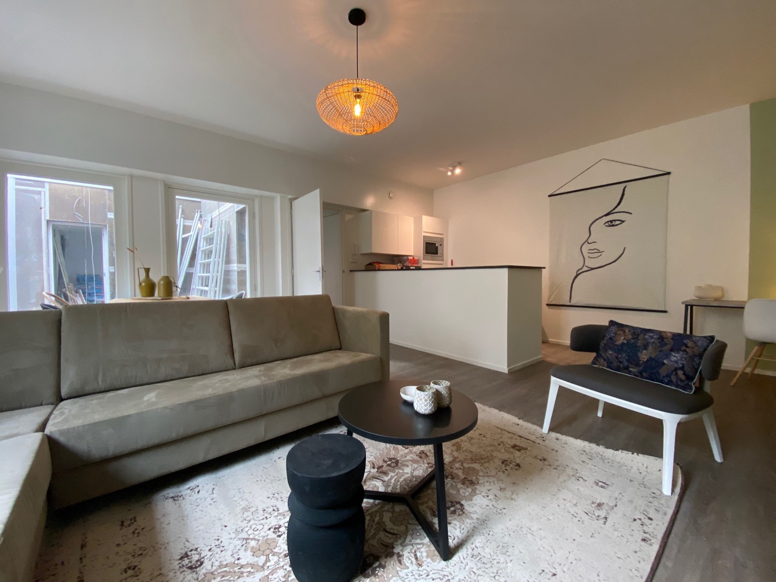 Furnished interior of Nieuwe Boteringestraat 23-B in Groningen 17